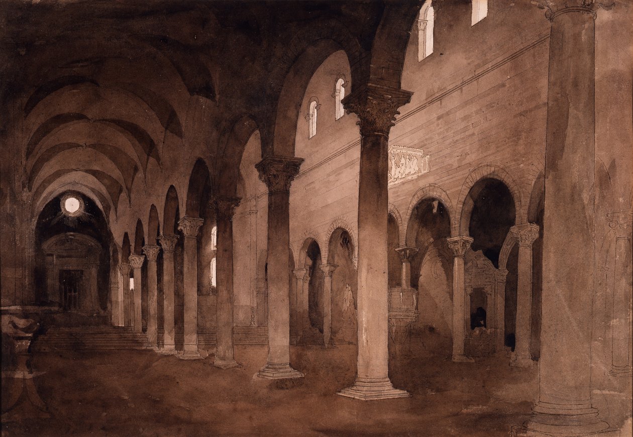 San Fredianon sisätilat, Lucca tekijältä John Ruskin