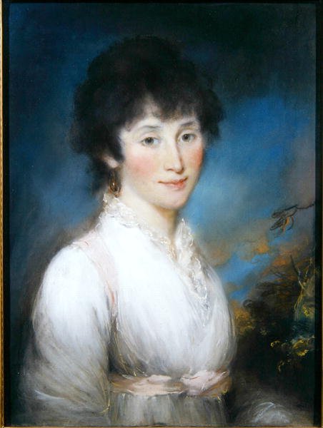 Rebekha Gines (rouva Langdon) (pastelli) tekijältä John Russell
