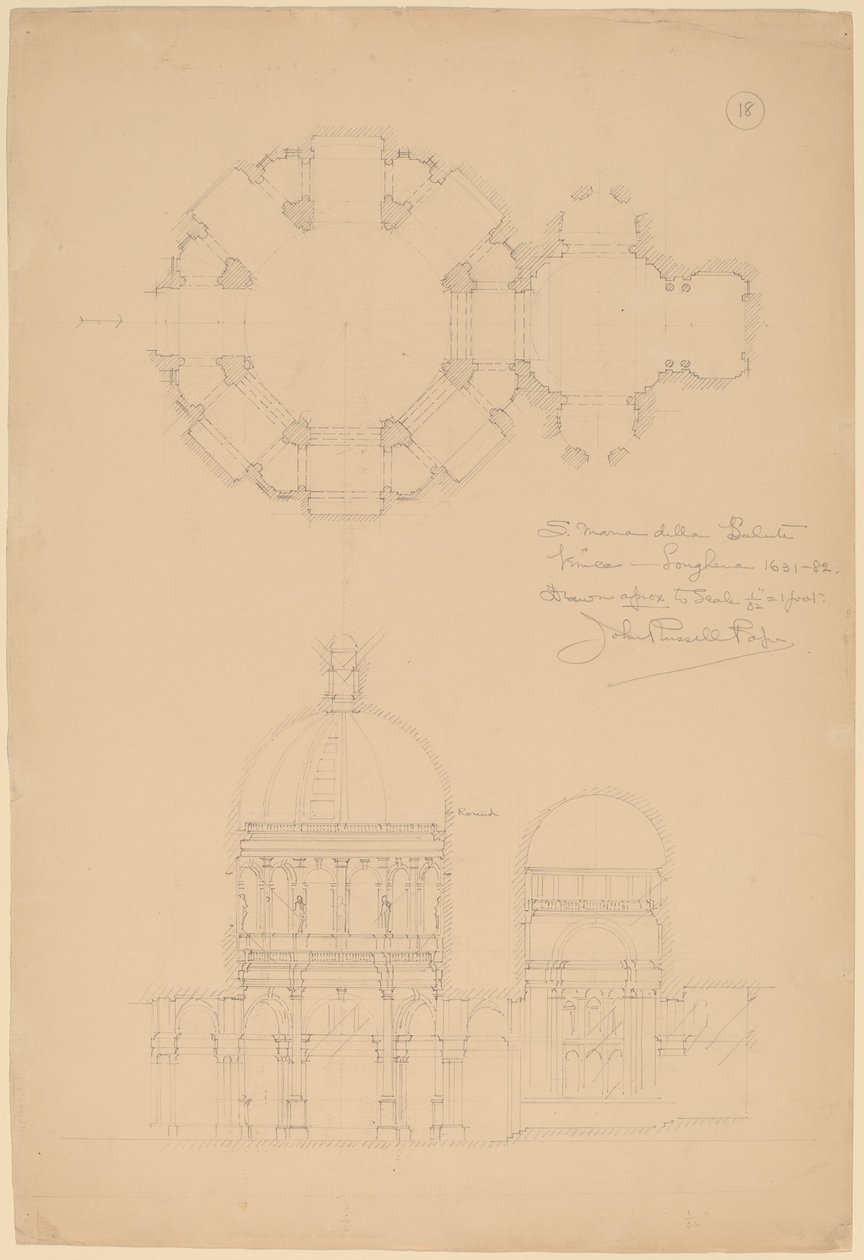 Sta. Maria della Salute, Venetsia tekijältä John Russell Pope