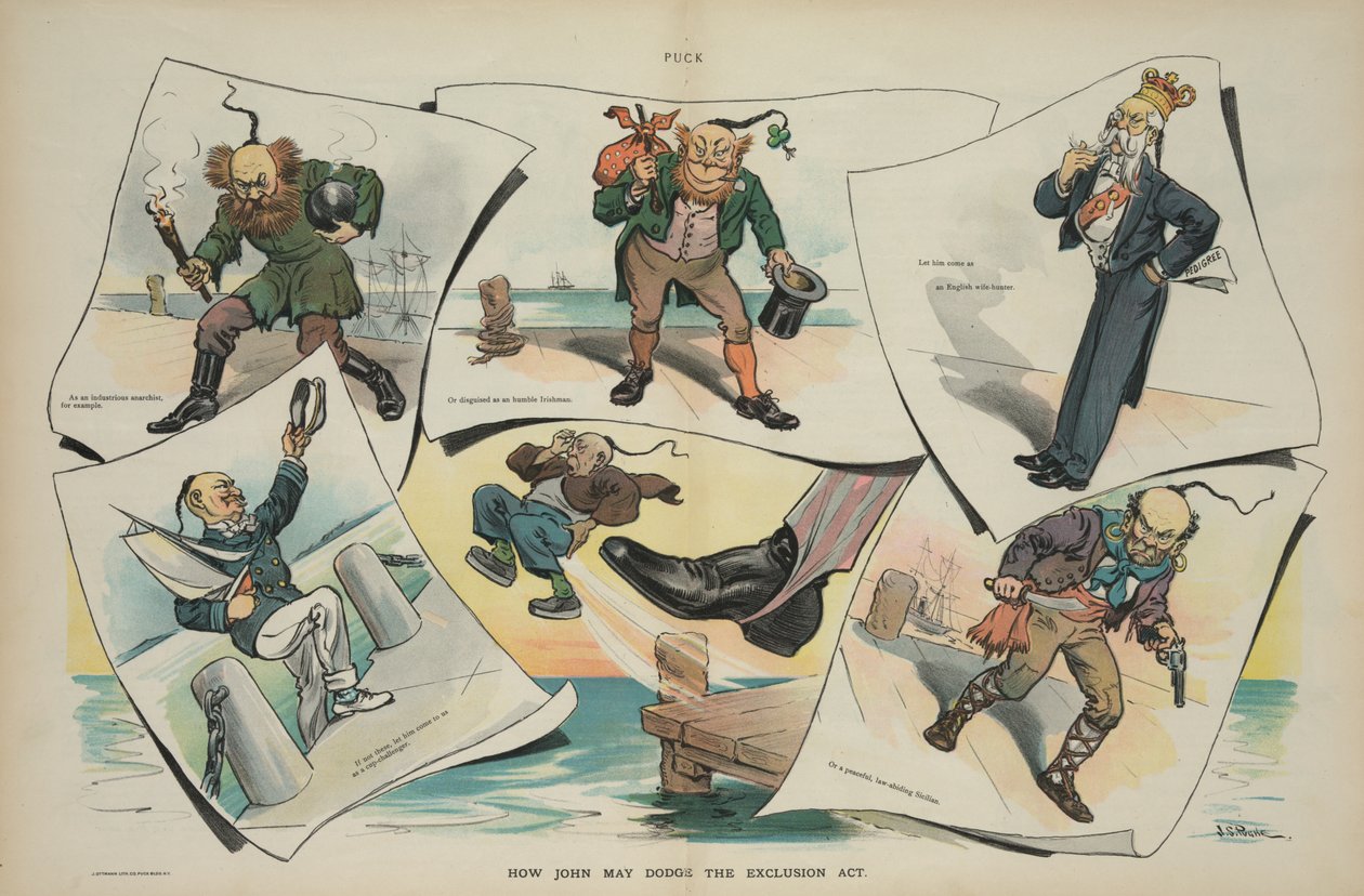 Kuinka John voi väistää poissulkemislakia, 1905 tekijältä John S. Pughe