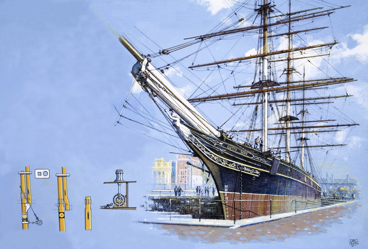 Cutty Sark -teeleikkaaja tekijältä John S. Smith