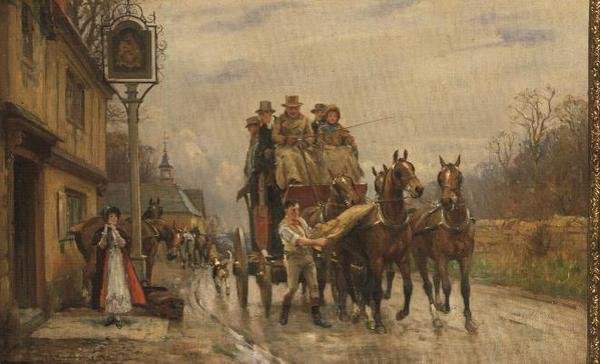 Hevosten vaihto tekijältä John Sanderson Wells