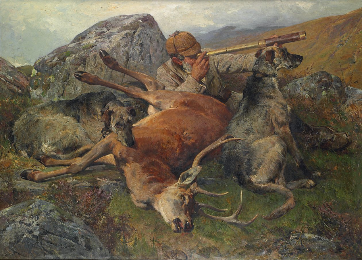Watching the Stalkers, 1883 tekijältä John Sargent Noble
