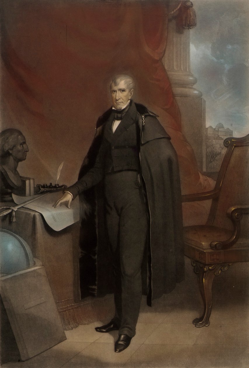 William Henry Harrison tekijältä John Sartain