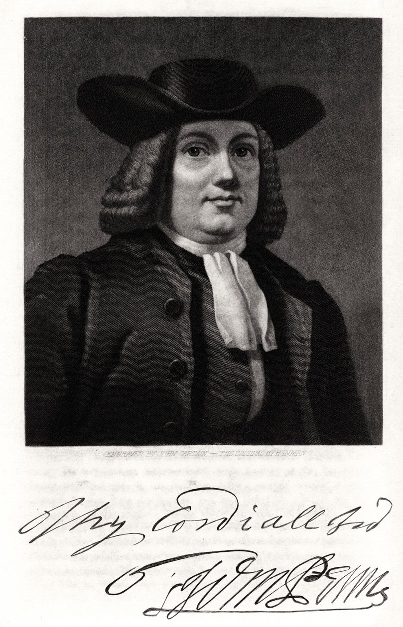 William Penn, 1800-luku. tekijältä John Sartain