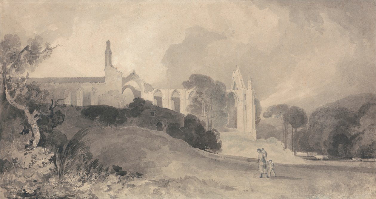 Bolton Priory, Yorkshire tekijältä John Sell Cotman