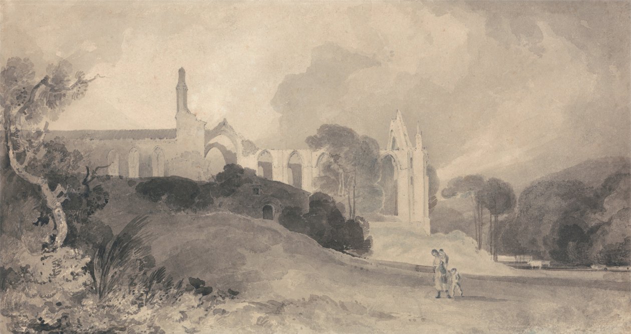 Bolton Priory, Yorkshire tekijältä John Sell Cotman