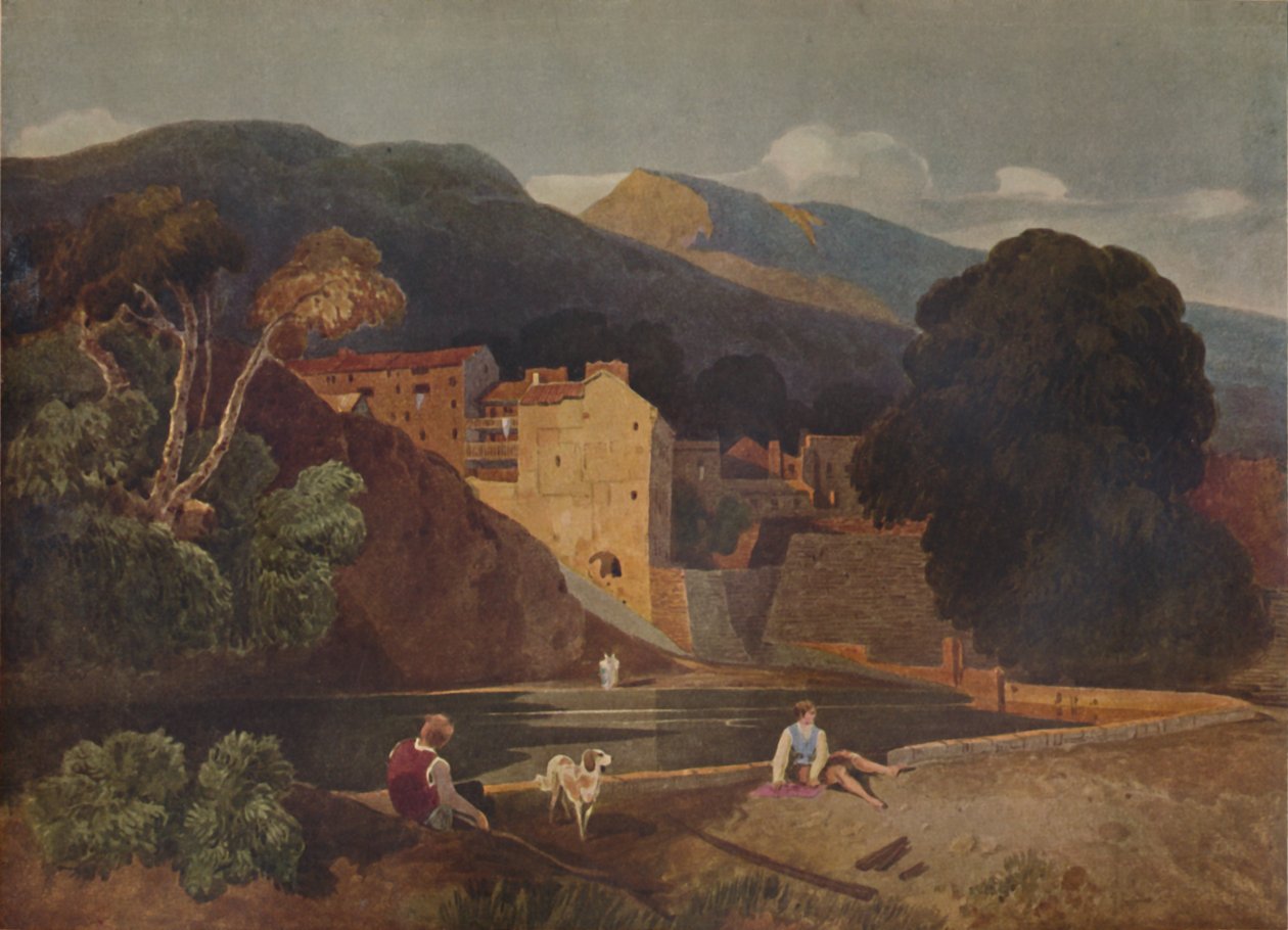 Klassinen maisema, 1923 tekijältä John Sell Cotman