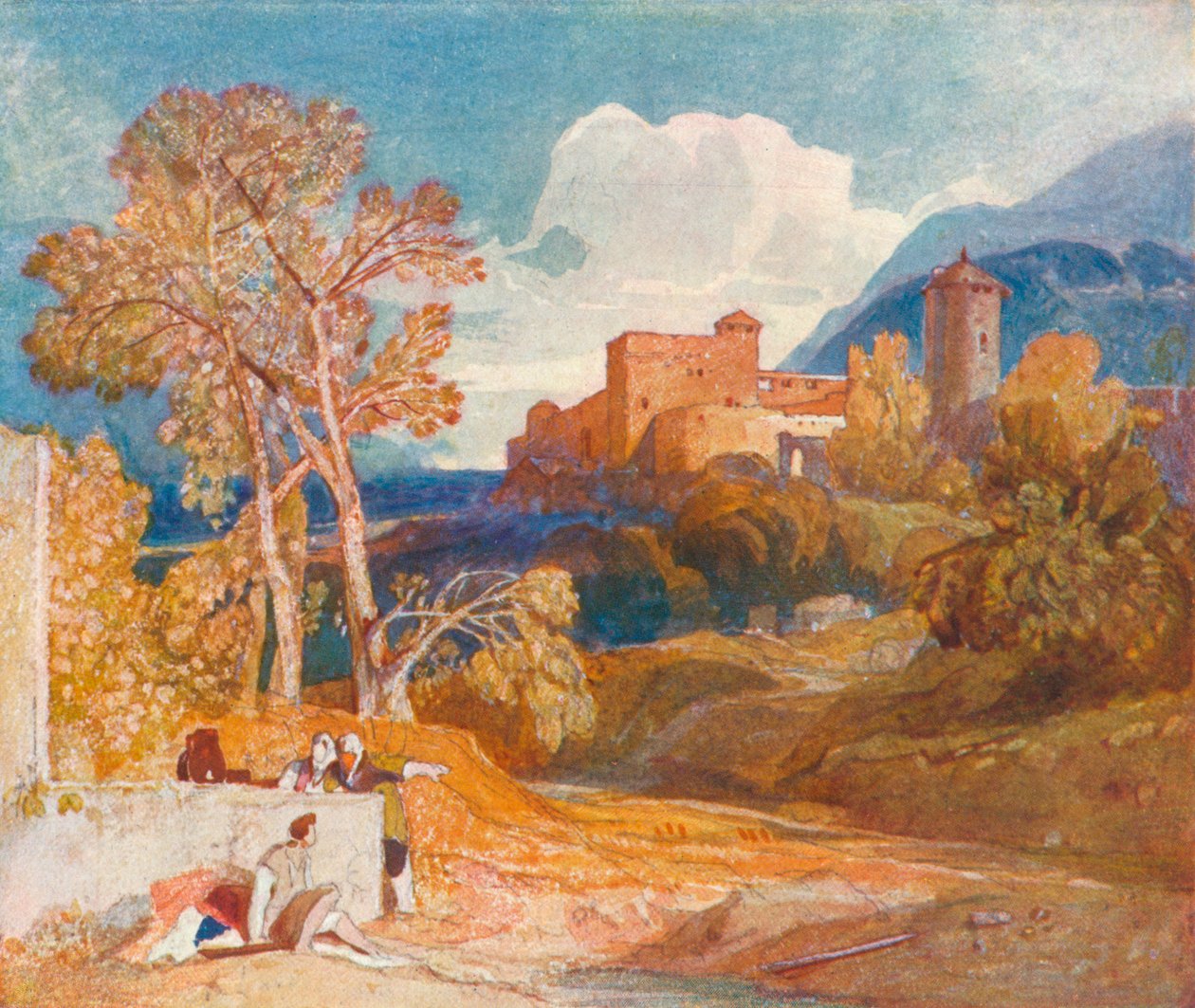 Klassinen maisema, 1832 tekijältä John Sell Cotman