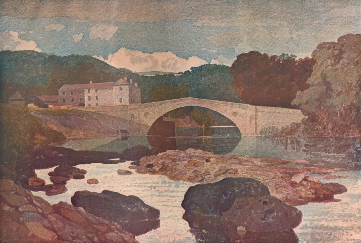 Greta Bridge, c1807, 1911 tekijältä John Sell Cotman