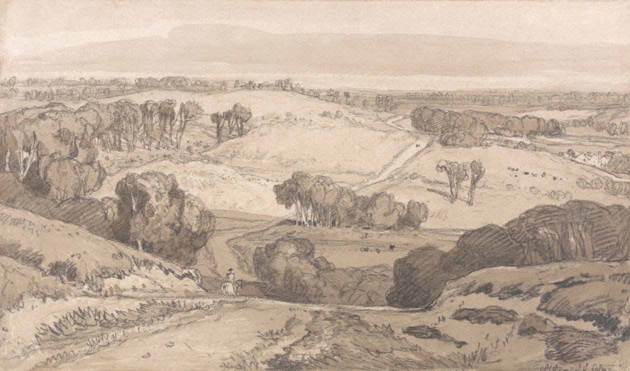 Holt Heath, lähellä Norwichia tekijältä John Sell Cotman