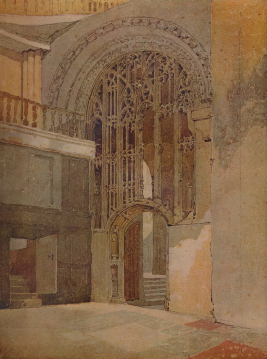 Norwichin katedraalissa, 1923 tekijältä John Sell Cotman