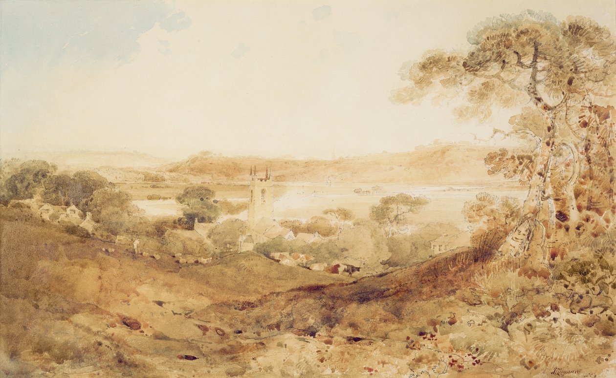 Kirkthorpe, Yorkshire tekijältä John Sell Cotman