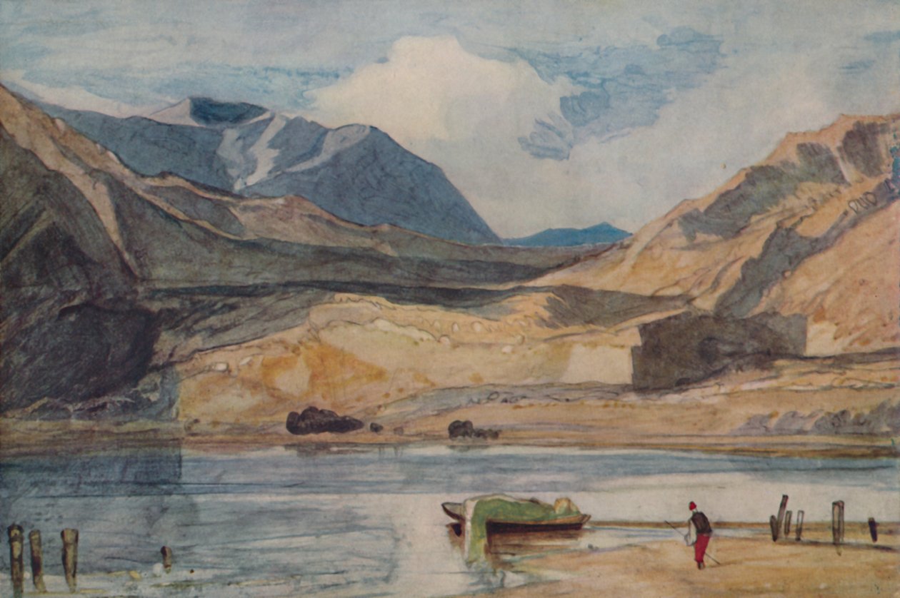 Lake Walesissa, 1923 tekijältä John Sell Cotman