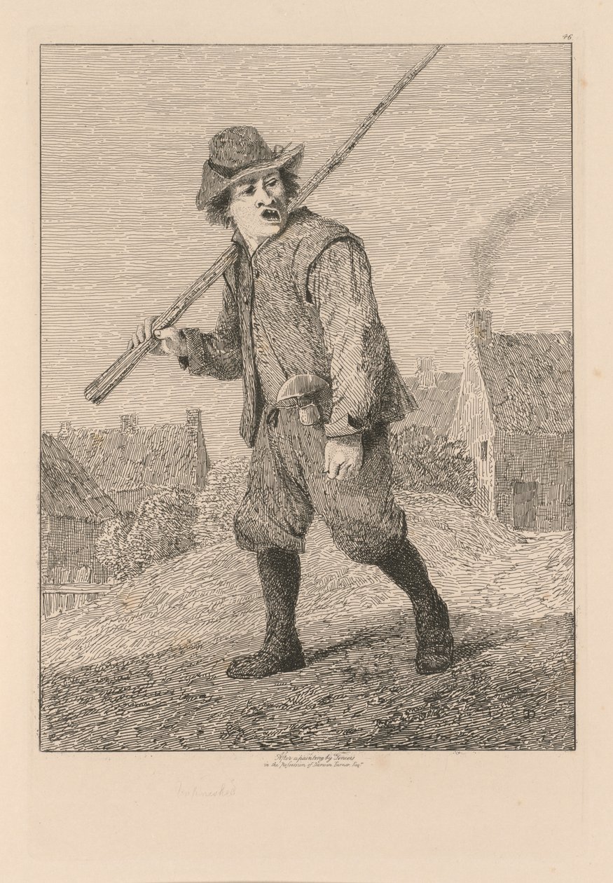Liber Studiorum: Levy 46, Luonnos Teniersin jälkeen tekijältä John Sell Cotman