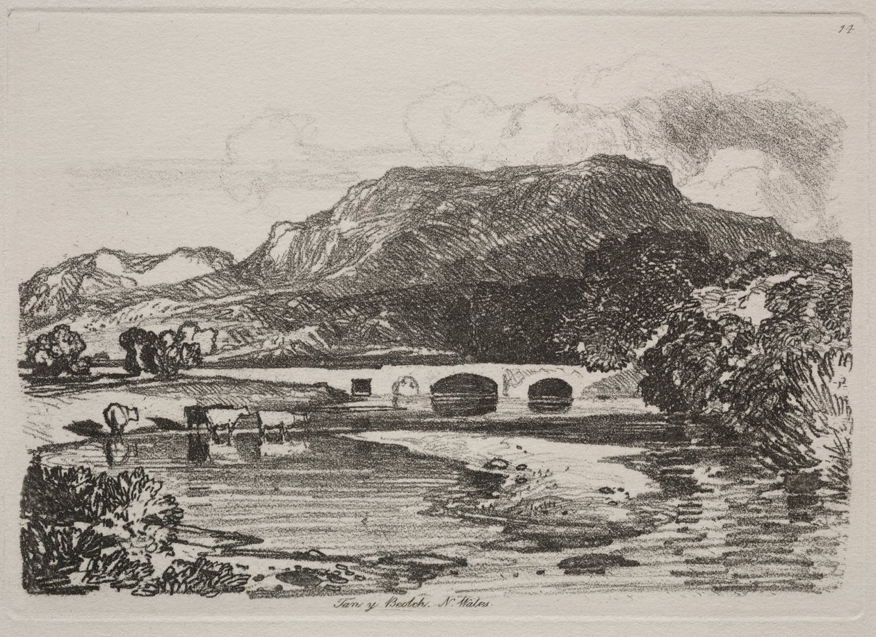 Tutkimuskirja: Tan y Beolch, Pohjois-Wales tekijältä John Sell Cotman