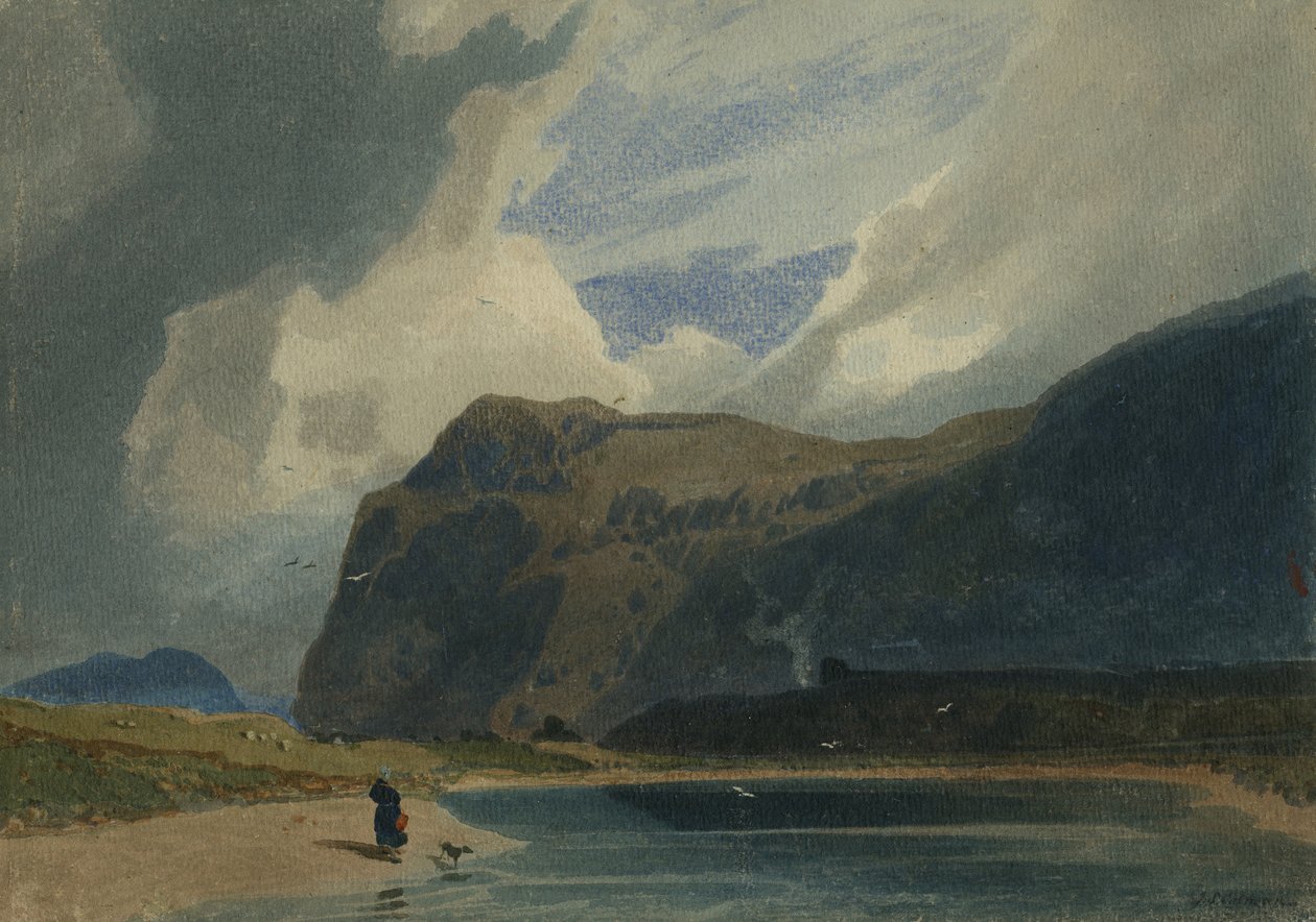 Huonekalut ja erilaiset esineet 1100- ja 1300-luvuilta tekijältä John Sell Cotman