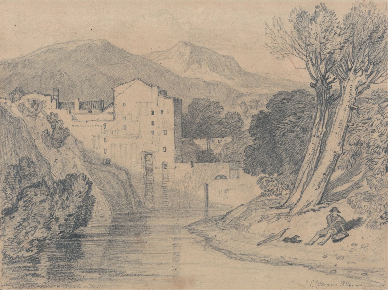 Lähellä Whitbyä, Yorkshire tekijältä John Sell Cotman