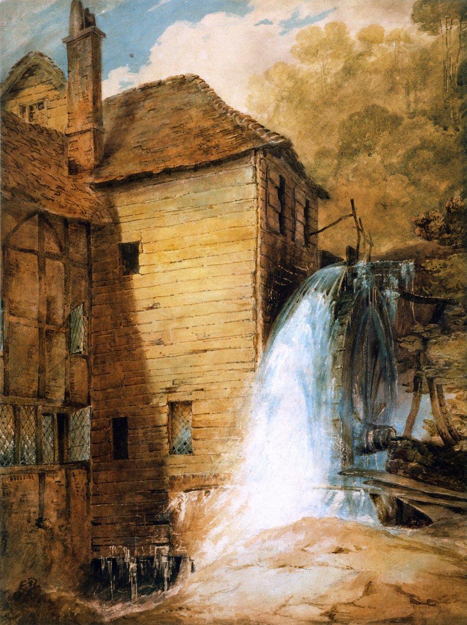 Huonekalut ja erilaiset esineet 1100- ja 1300-luvuilta tekijältä John Sell Cotman