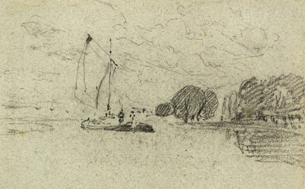 Purjehdusproomu (hiili) tekijältä John Sell Cotman