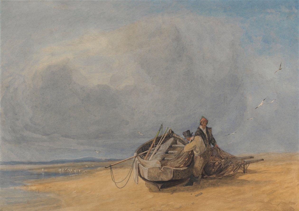 Yarmouth Sands, Norfolk tekijältä John Sell Cotman