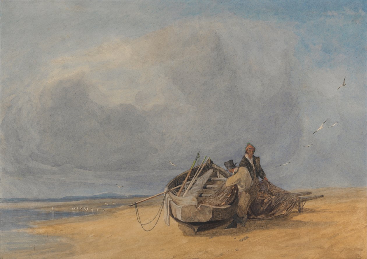 Yarmouth Sands, Norfolk tekijältä John Sell Cotman