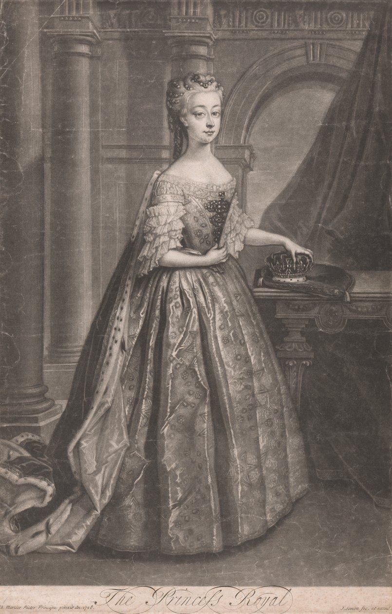 The Princess Royal (Princesa Ann, filha mais velha de George II) finlandesa tekijältä John Simon