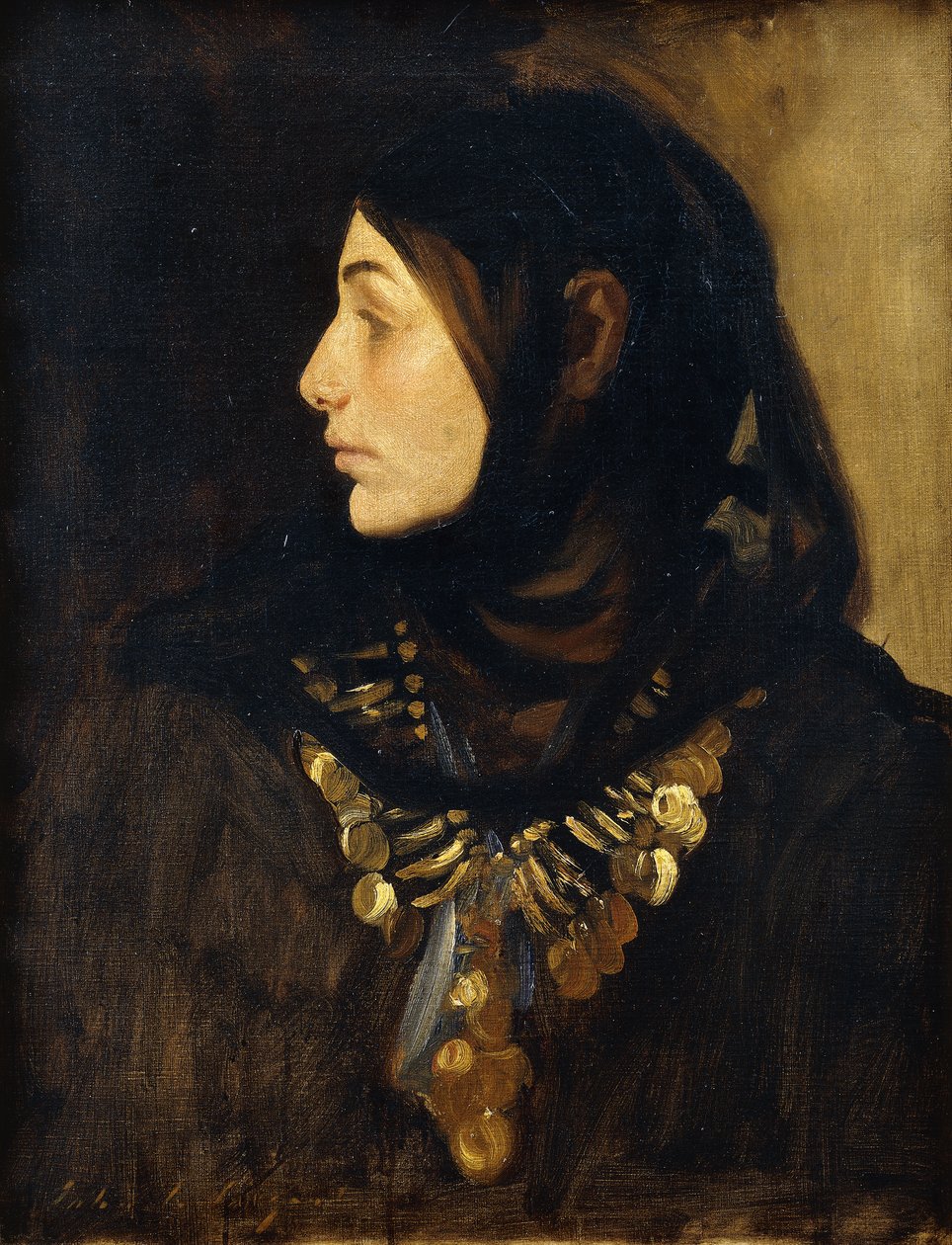 Fellah-nainen, tekijältä John Singer Sargent