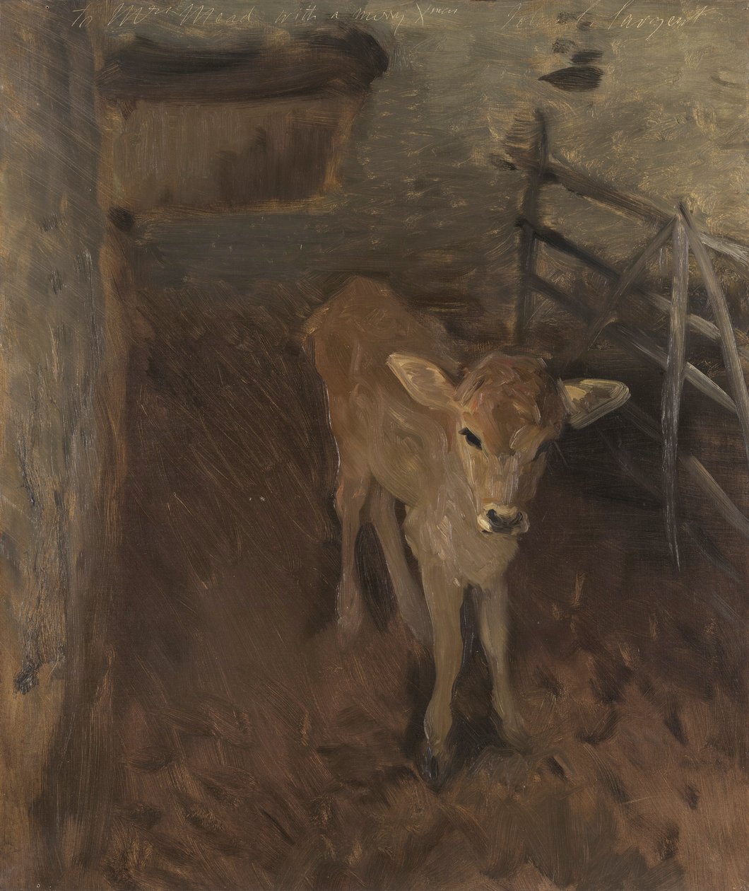 Jerseyvasikka, 1893 tekijältä John Singer Sargent