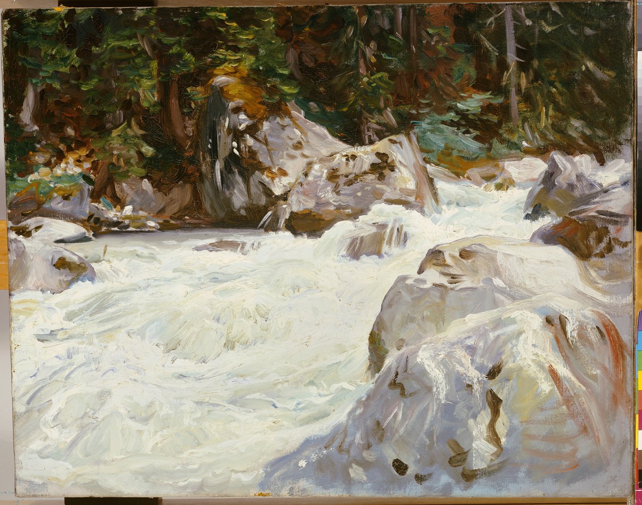 Torrent Norjassa, 1901 tekijältä John Singer Sargent