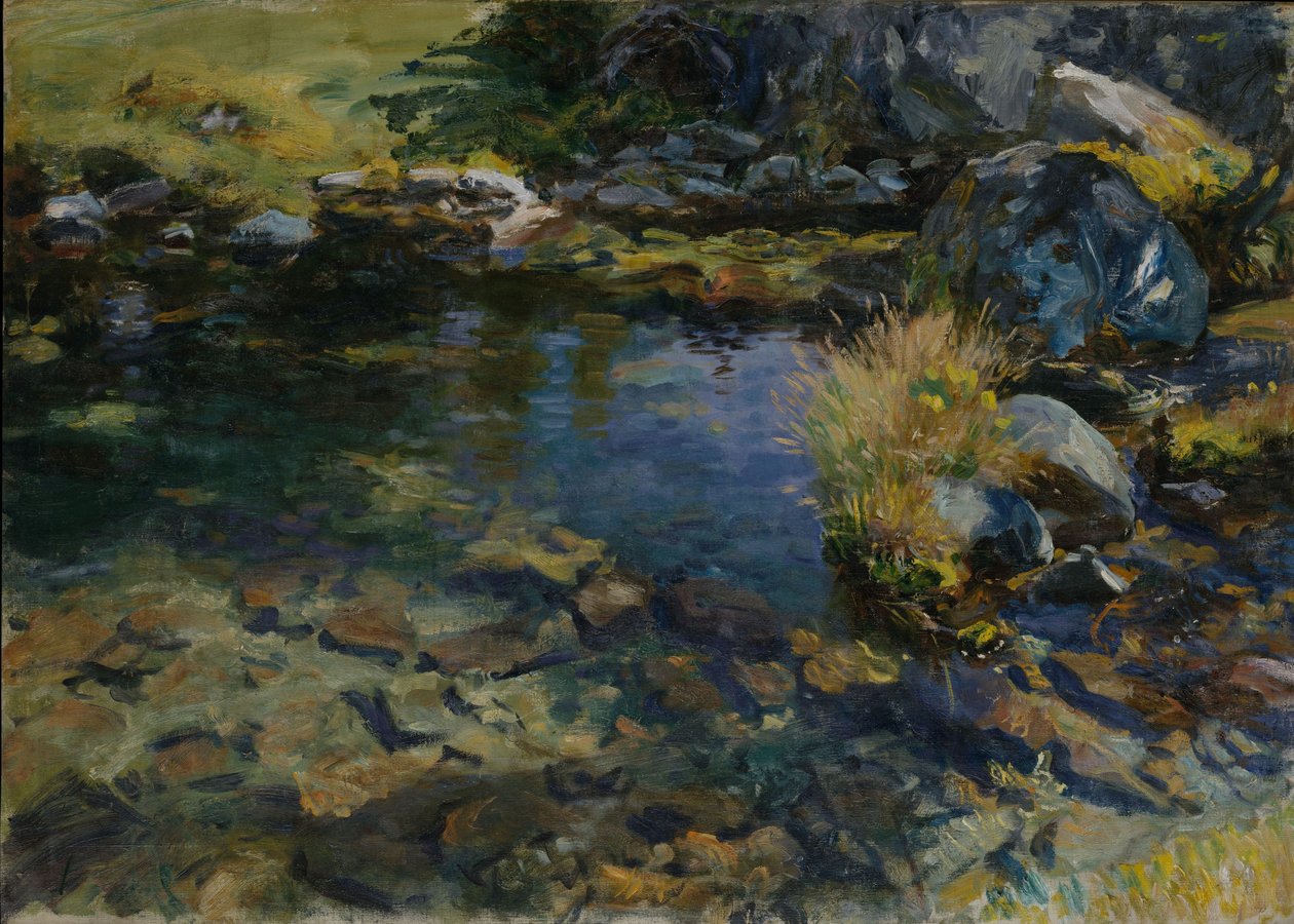 Alppiallas, 1907 tekijältä John Singer Sargent