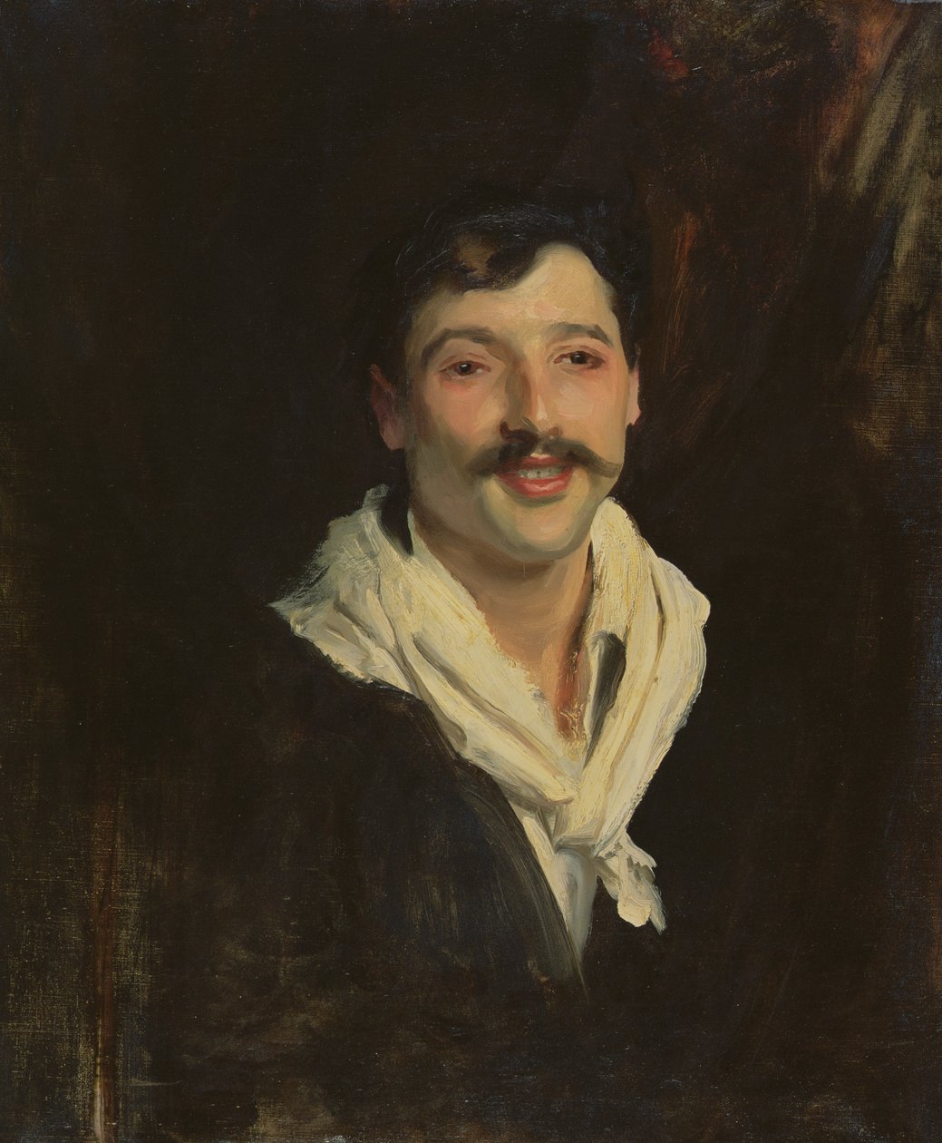 Italialainen merimies (öljy kankaalle) tekijältä John Singer Sargent
