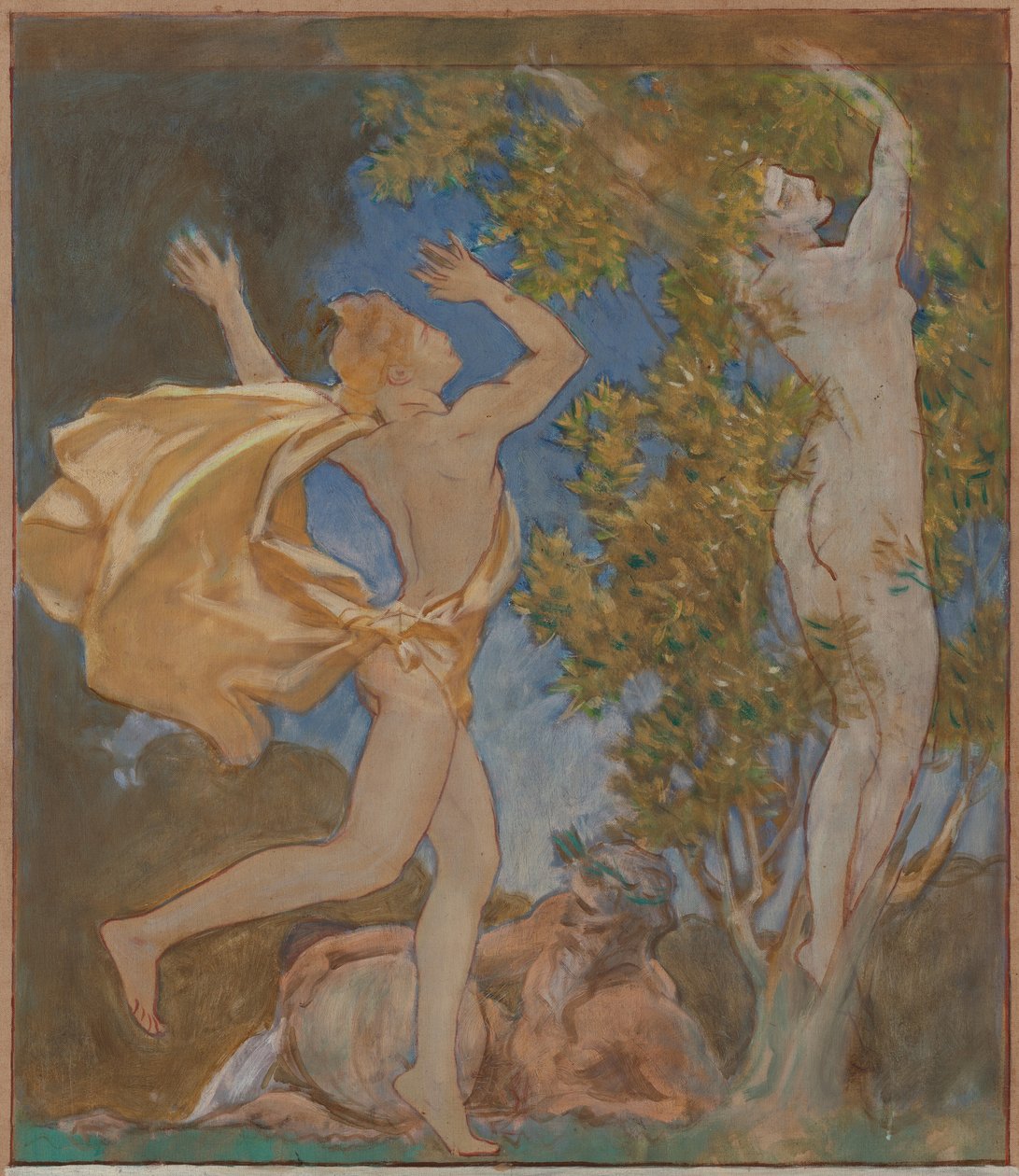 Apollo ja Daphne tekijältä John Singer Sargent