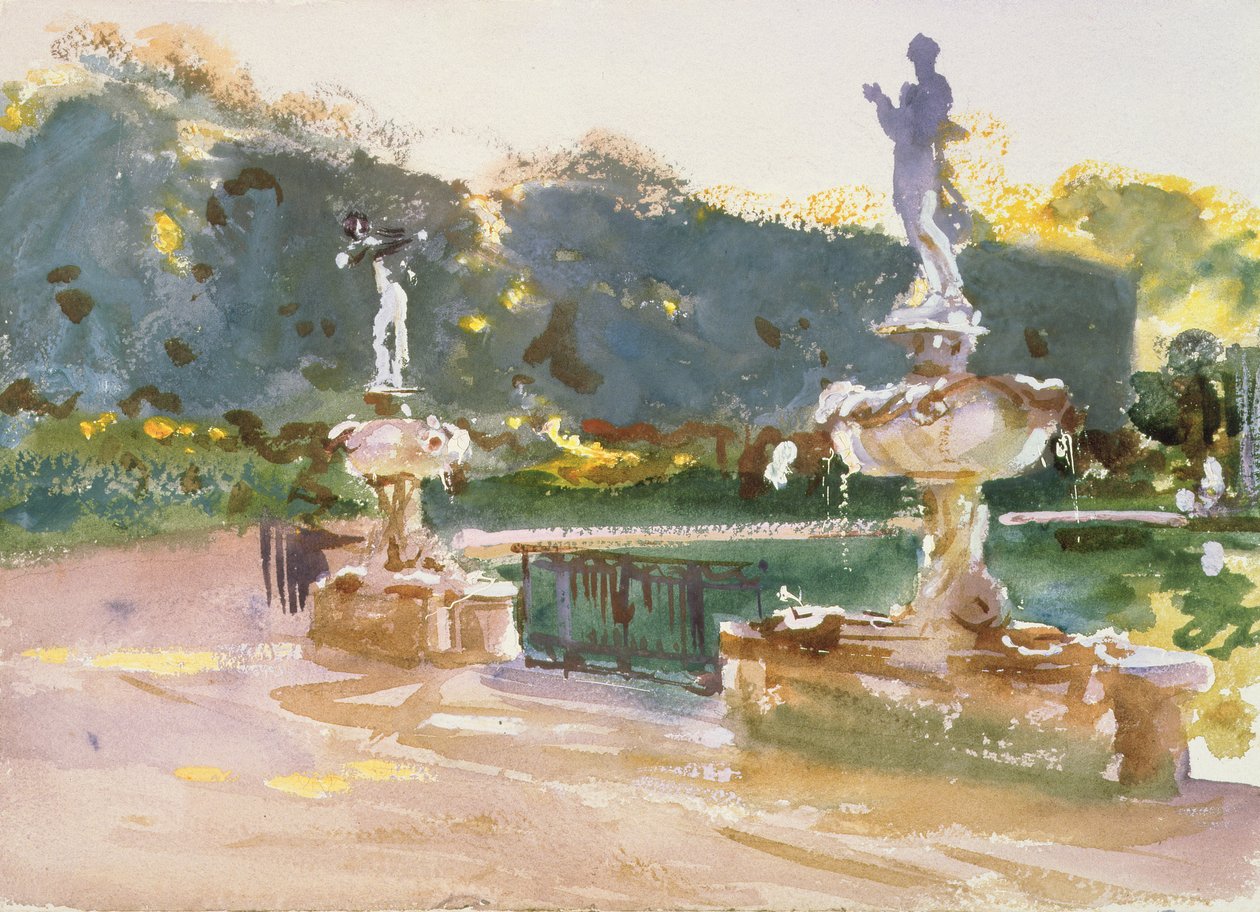 Boboli Gardens, noin 1907 tekijältä John Singer Sargent