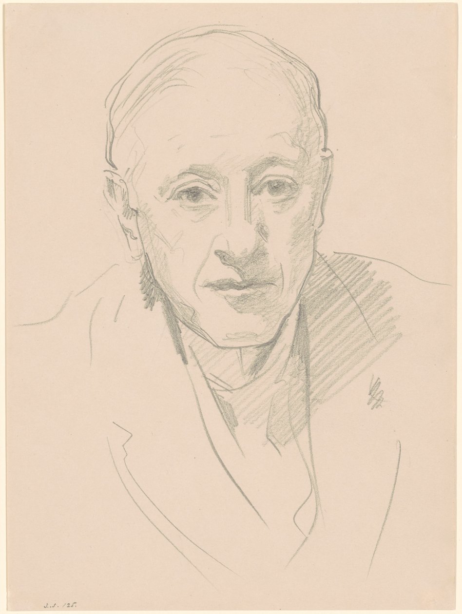 Miehen rintakuva tekijältä John Singer Sargent