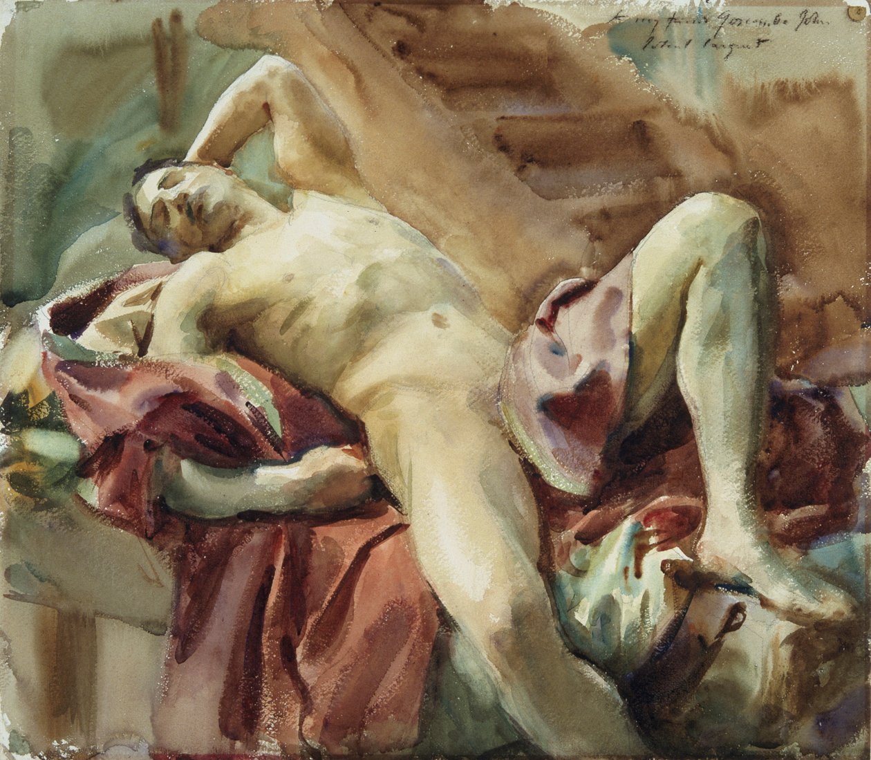 "Kuvatutkimus", 1900 tekijältä John Singer Sargent
