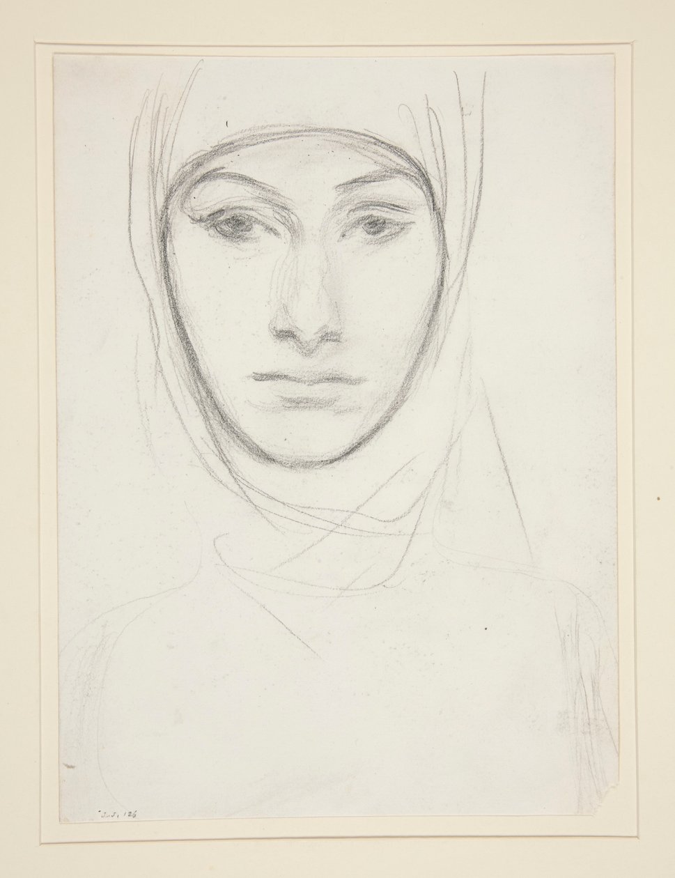 Naisen pää tekijältä John Singer Sargent