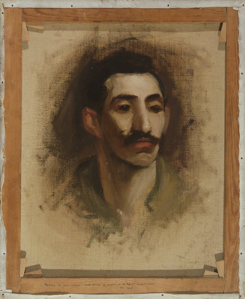 Miehen pää, 1905 tekijältä John Singer Sargent