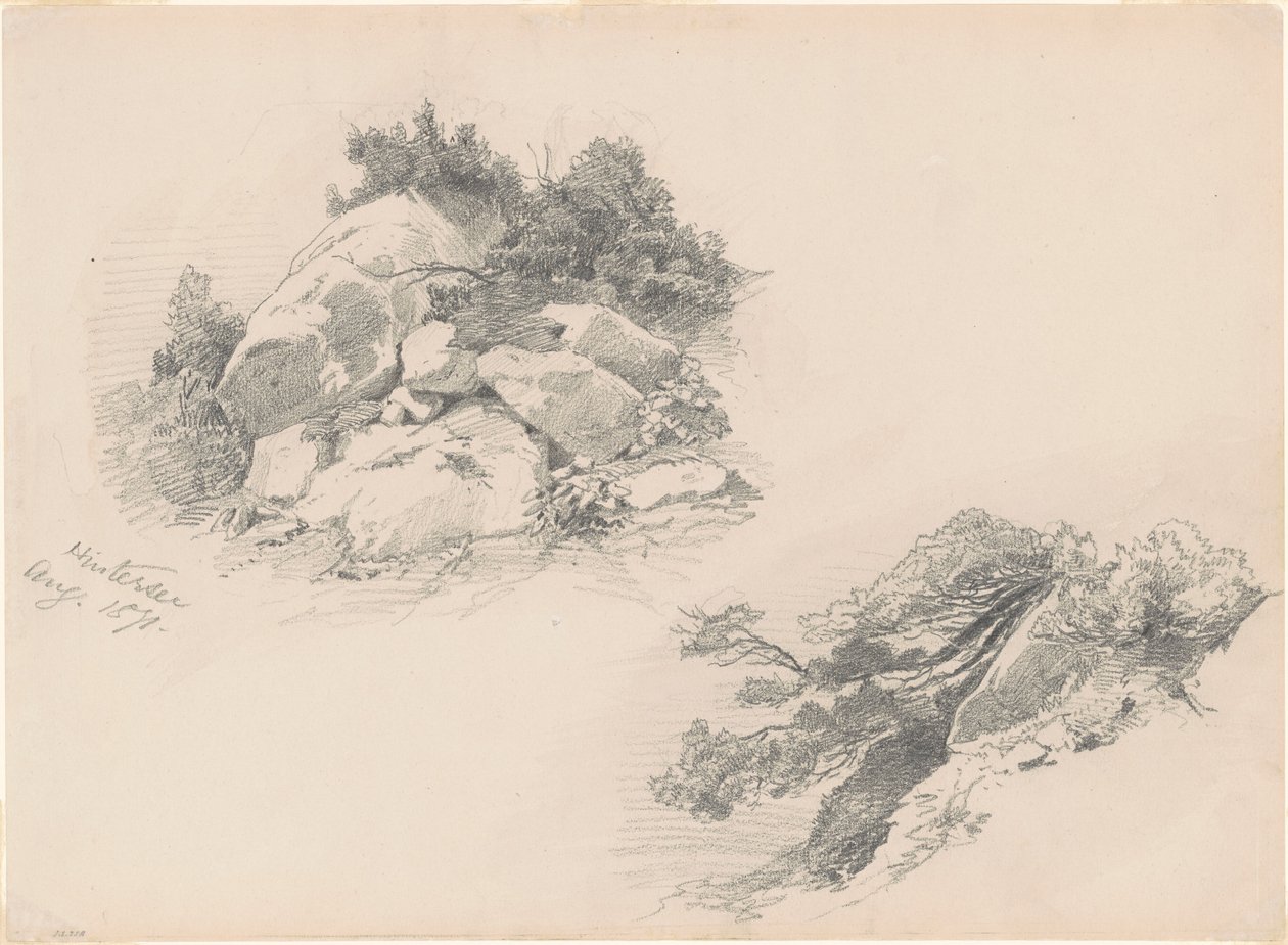 Hintersee, Saksa tekijältä John Singer Sargent