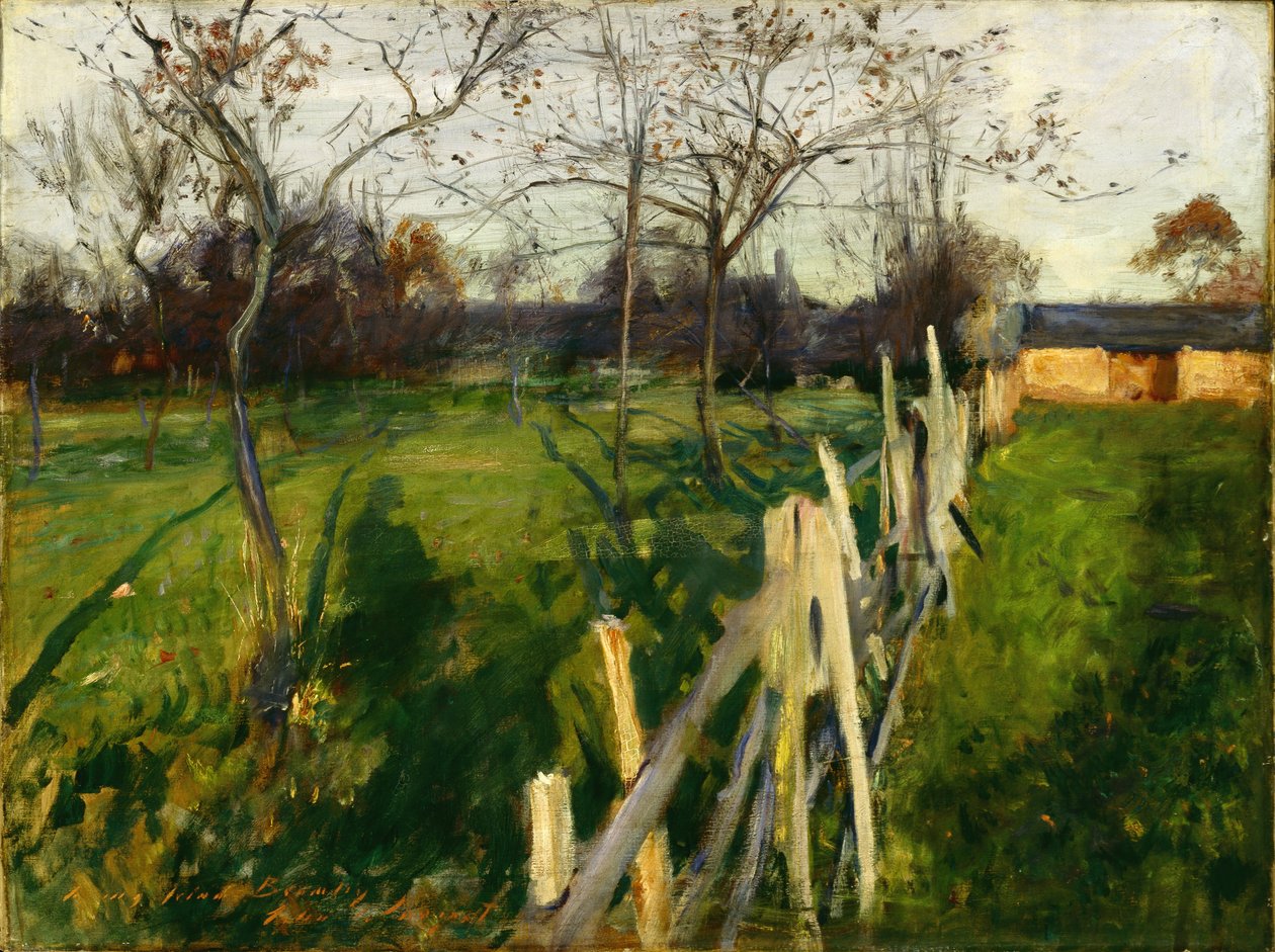 Home Fields, n. 1885 tekijältä John Singer Sargent