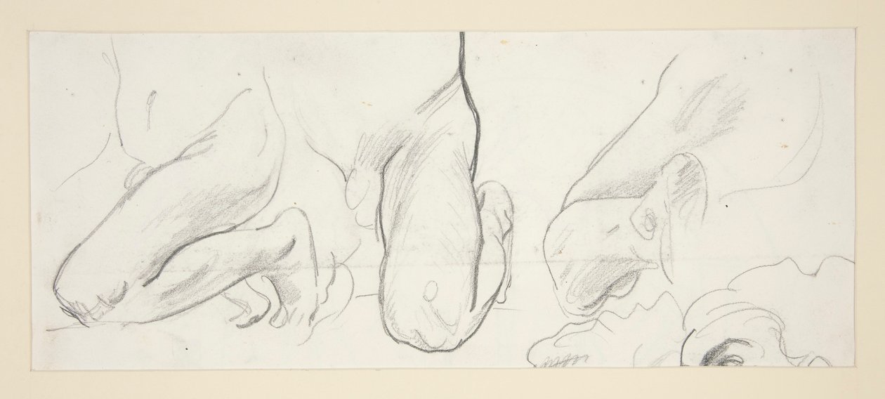 Polvistuvia hahmoja tekijältä John Singer Sargent