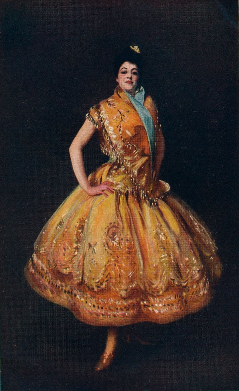 La Carmencita, 1890, 1911 tekijältä John Singer Sargent