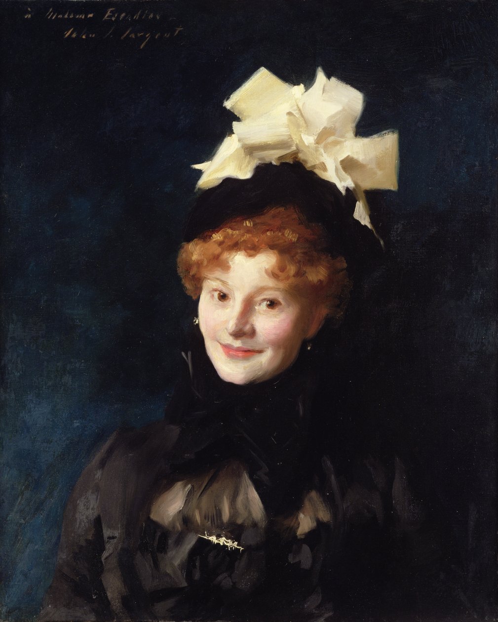 Madame Escudier, n. 1883 tekijältä John Singer Sargent