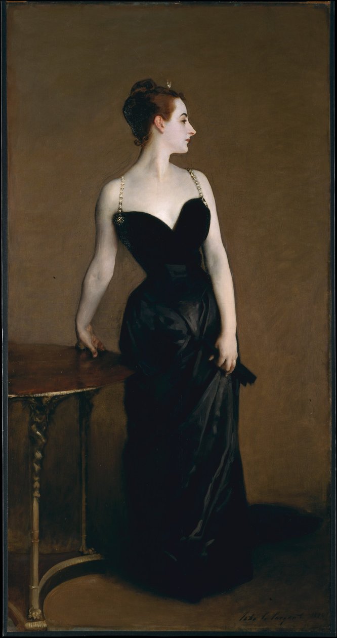 Madame X (rouva Pierre Gautreau) tekijältä John Singer Sargent