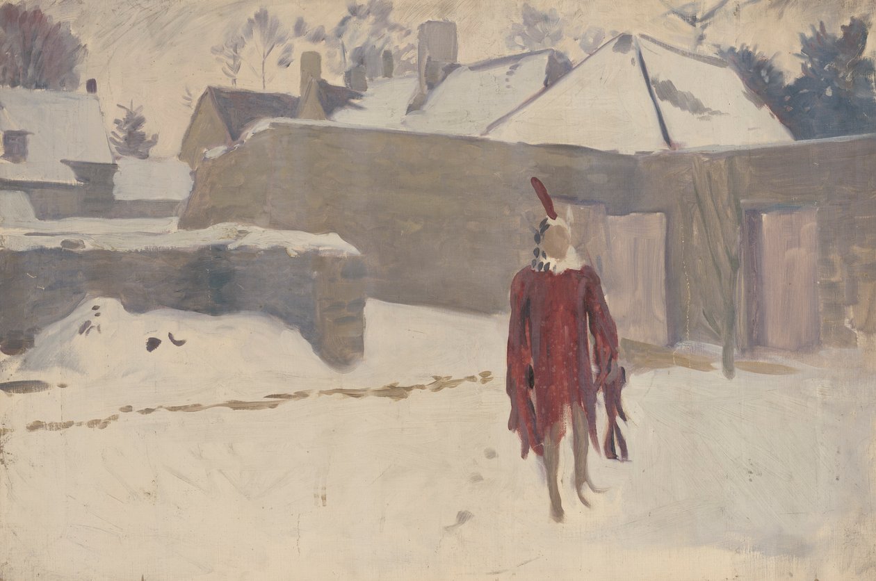Mannikin lumessa tekijältä John Singer Sargent