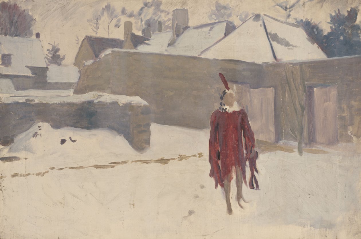 Nukke lumessa tekijältä John Singer Sargent