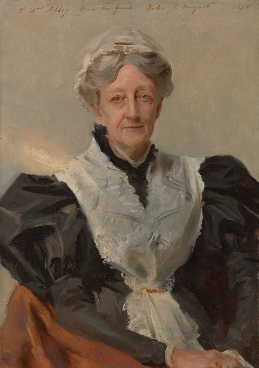 Mary Eliza Mead (n. Mary Eliza Scribner, 1822 tekijältä John Singer Sargent