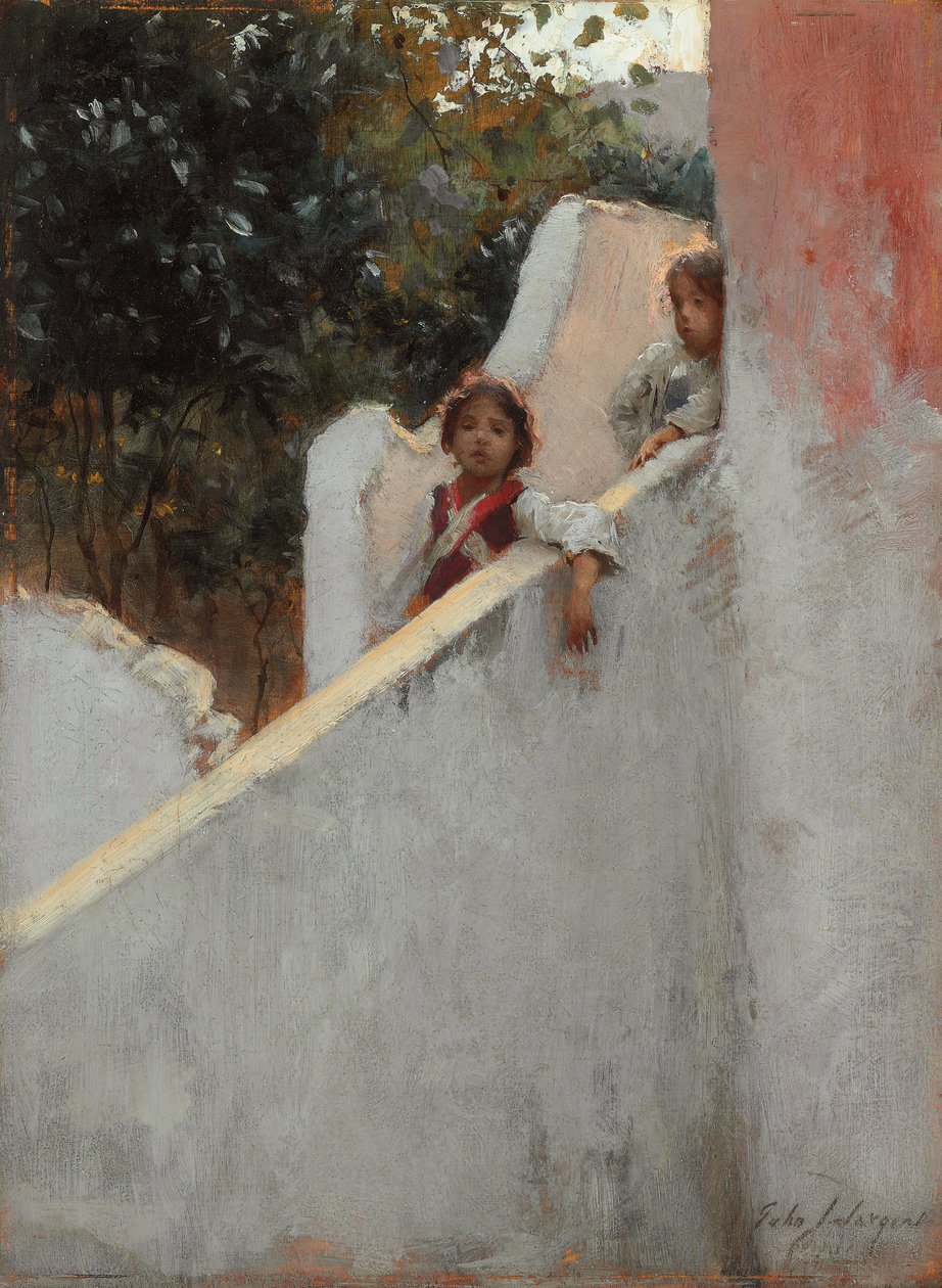 Muistoja Caprista; Caprin muistoja, 1878 tekijältä John Singer Sargent
