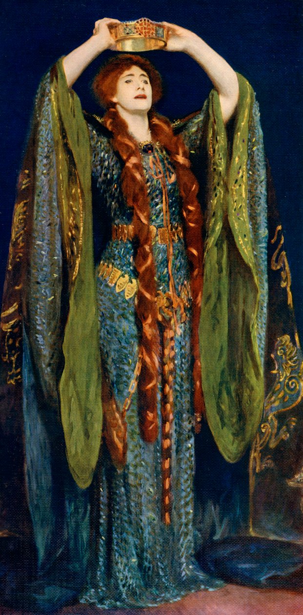 Miss Ellen Terry Lady Macbethinä, 1906, 1912. tekijältä John Singer Sargent