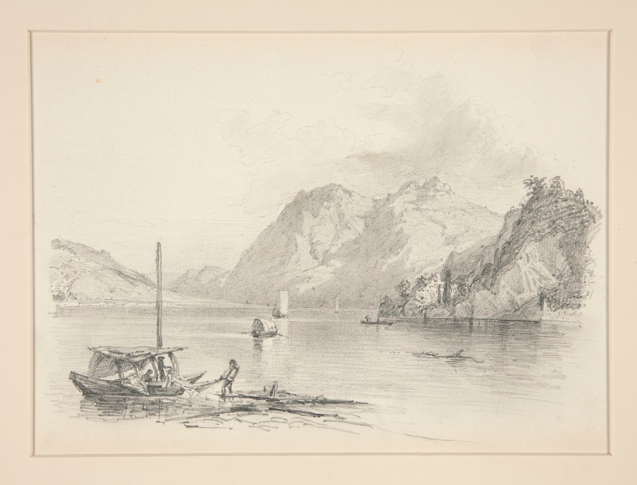 Vuoristojärvi tekijältä John Singer Sargent